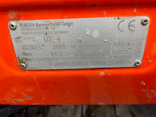 Kubota U27-4