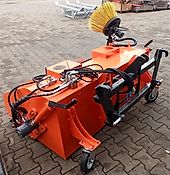 Kehrmaschine für Traktor – 1,20 m / 1,40 m – mit optionalem Wassertank & Seitenbürste