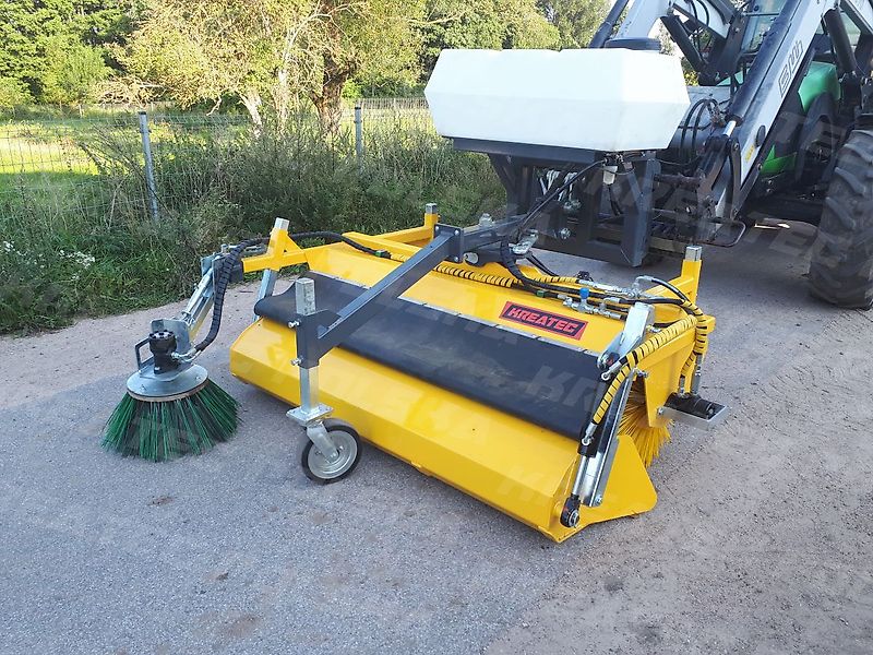 KREATEC Kehrmaschine AGRO, Kehrbesen, Veegmaschine 2,0m, Burste 620 mm